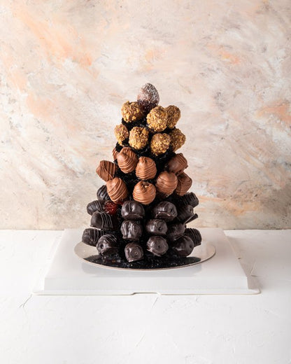 Gourmet Dates Tower Gift Arrangement
