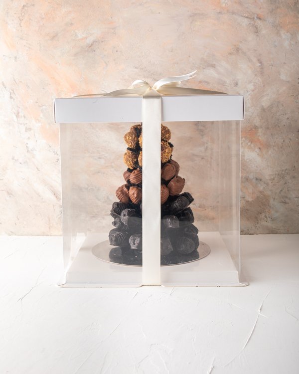 Gourmet Dates Tower Gift Arrangement