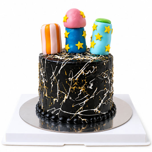 Diwali Fire Cracker theme cake