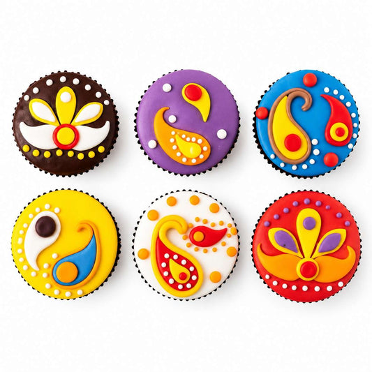 Diwali Theme Cupcakes