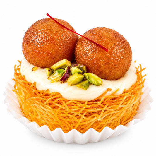 Diwali Fusion Jamun Kunafa Bites Set of 4