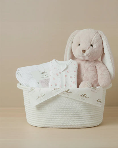 Dreamy Cuddle Collection with Rope Basket