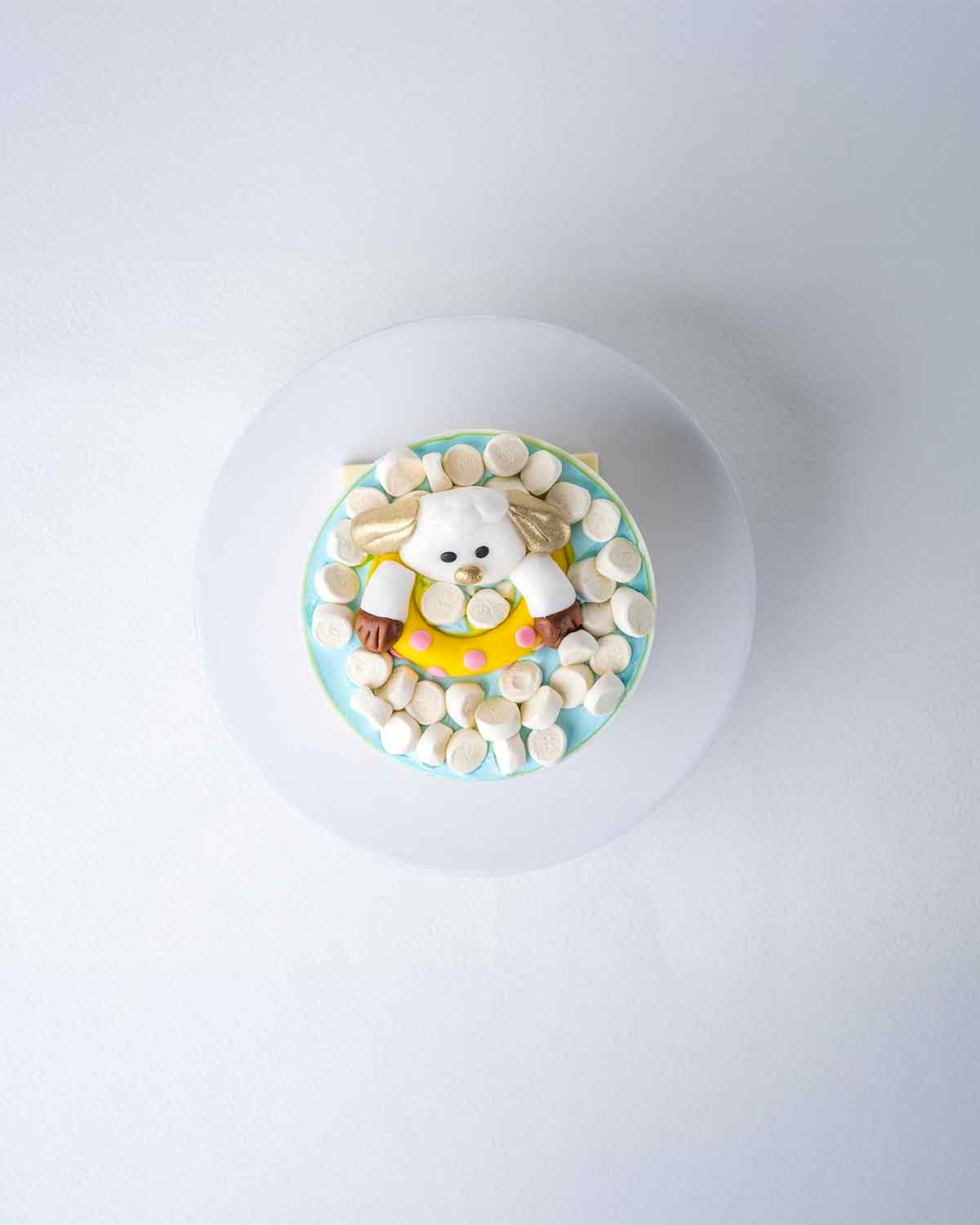 350gms Designer Vanilla EID special cake