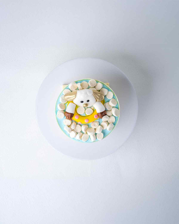 350gms Designer Vanilla EID special cake