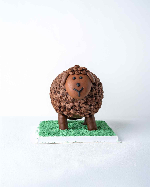 3D Milk Chocolate Sheep by Cravings Café
