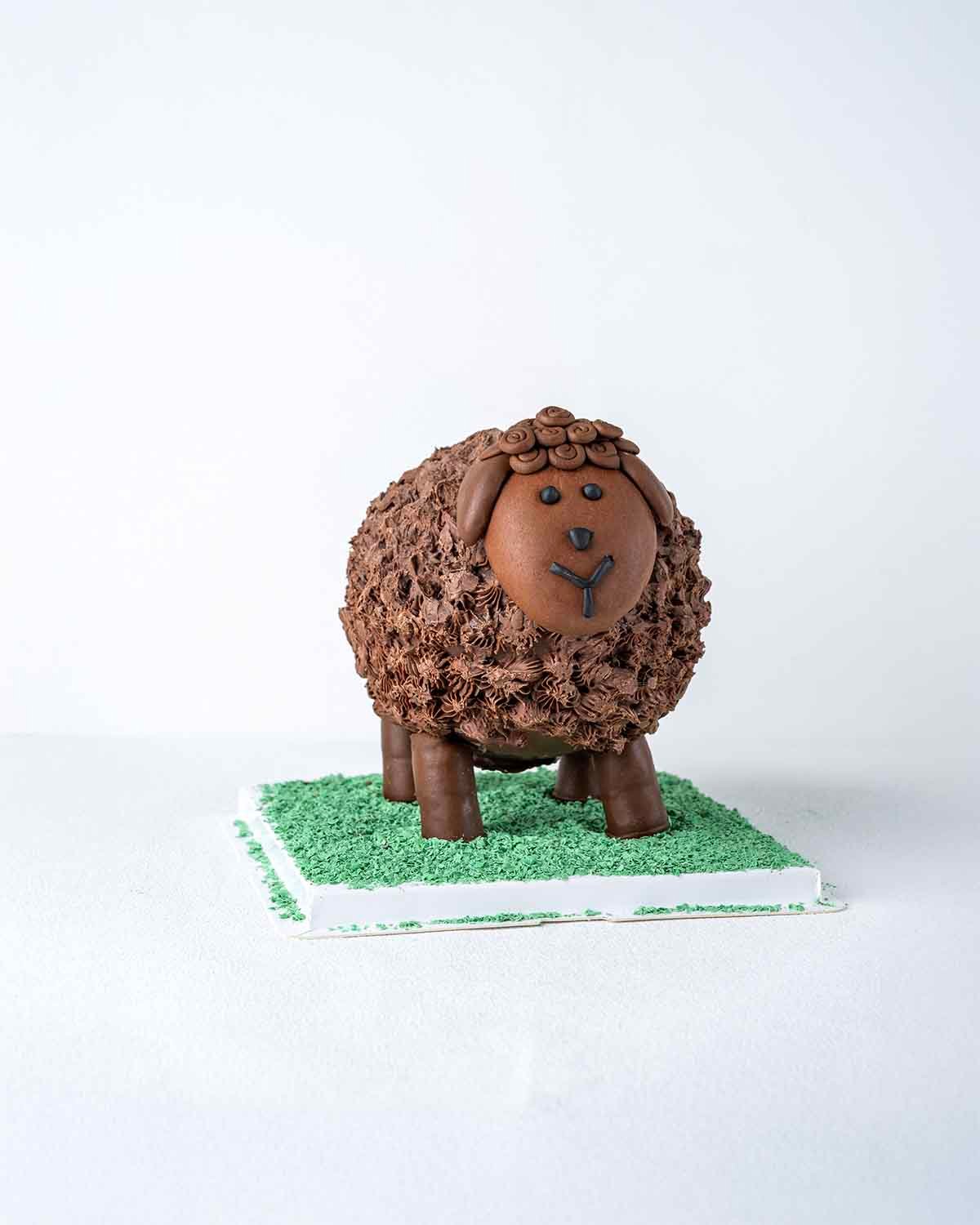 3D Milk Chocolate Sheep by Cravings Café
