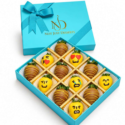 Emoji Chocolate Strawberries by NJD