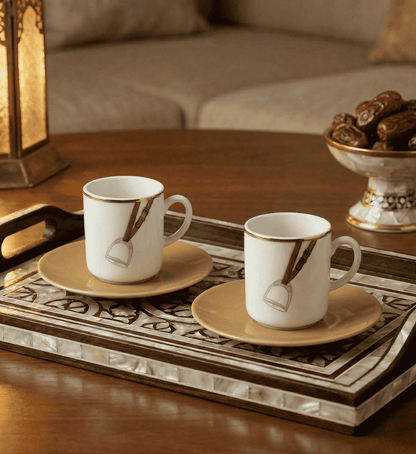 Fares Turkish Coffee Cups Set of 6