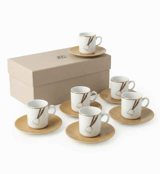 Fares Turkish Coffee Cups Set of 6
