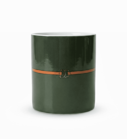 Fares Mini Vase - Olive Green