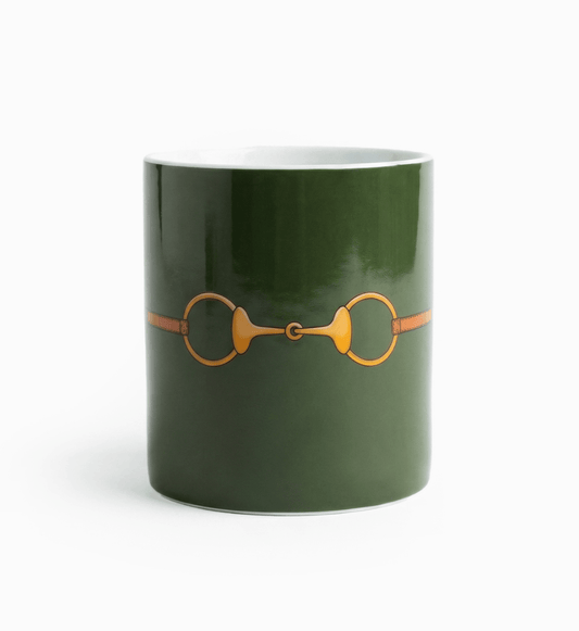 Fares Mini Vase - Olive Green