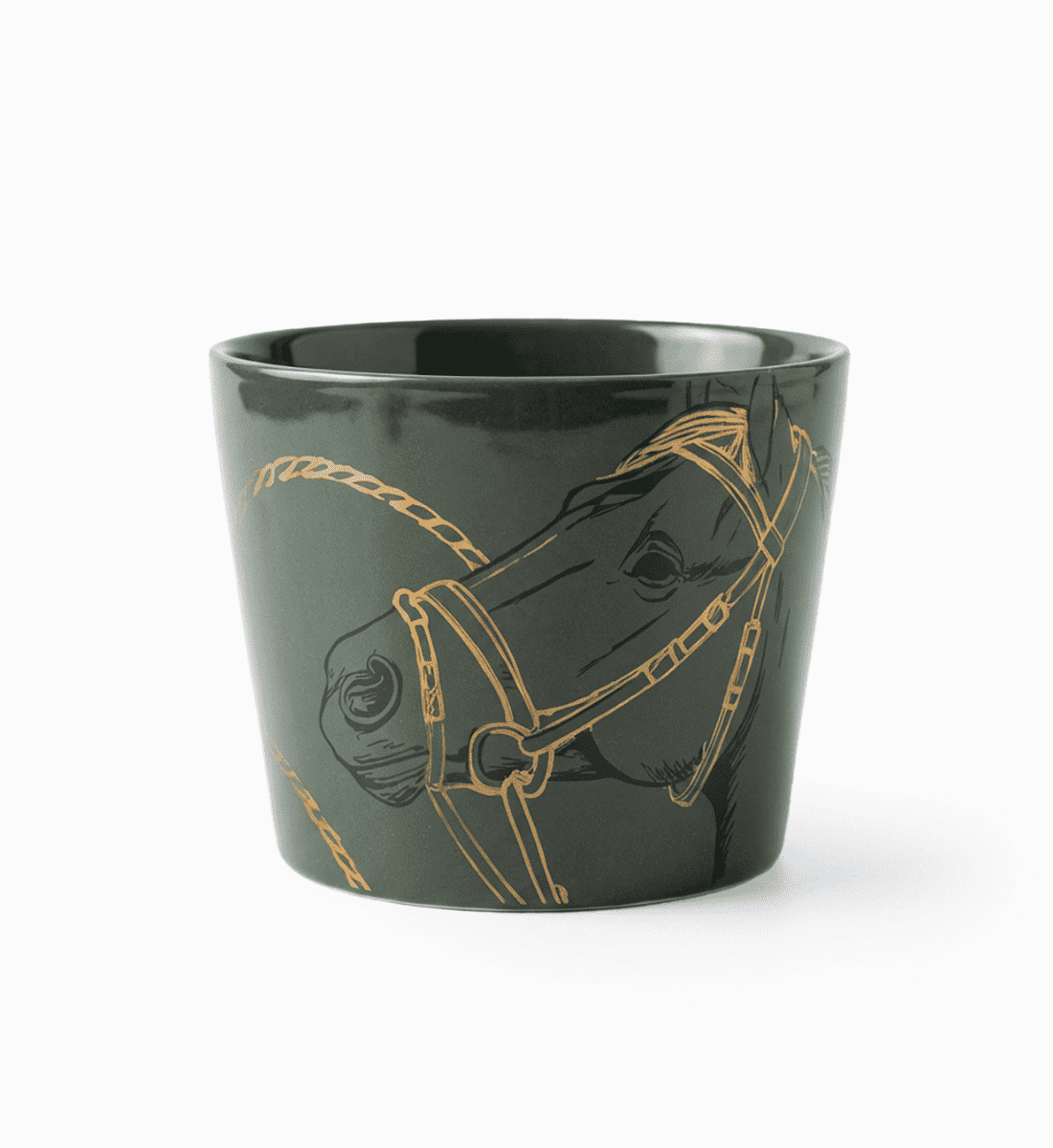 Fares Pot - Olive Green