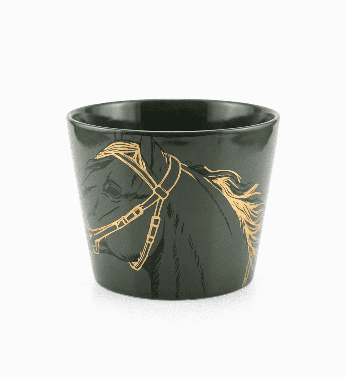 Fares Pot - Olive Green