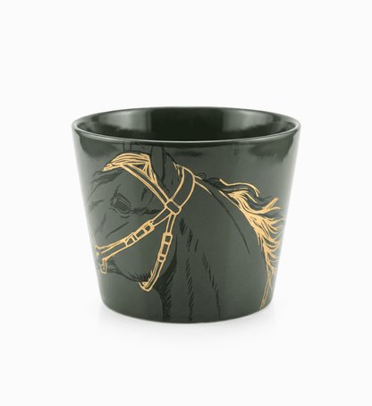 Fares Pot - Olive Green
