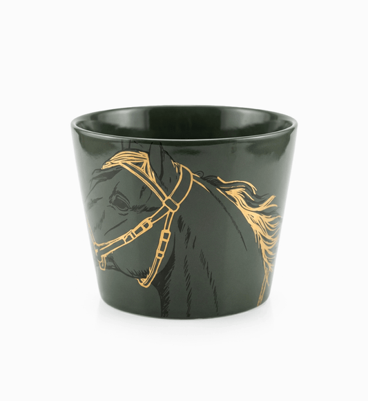 Fares Pot - Olive Green