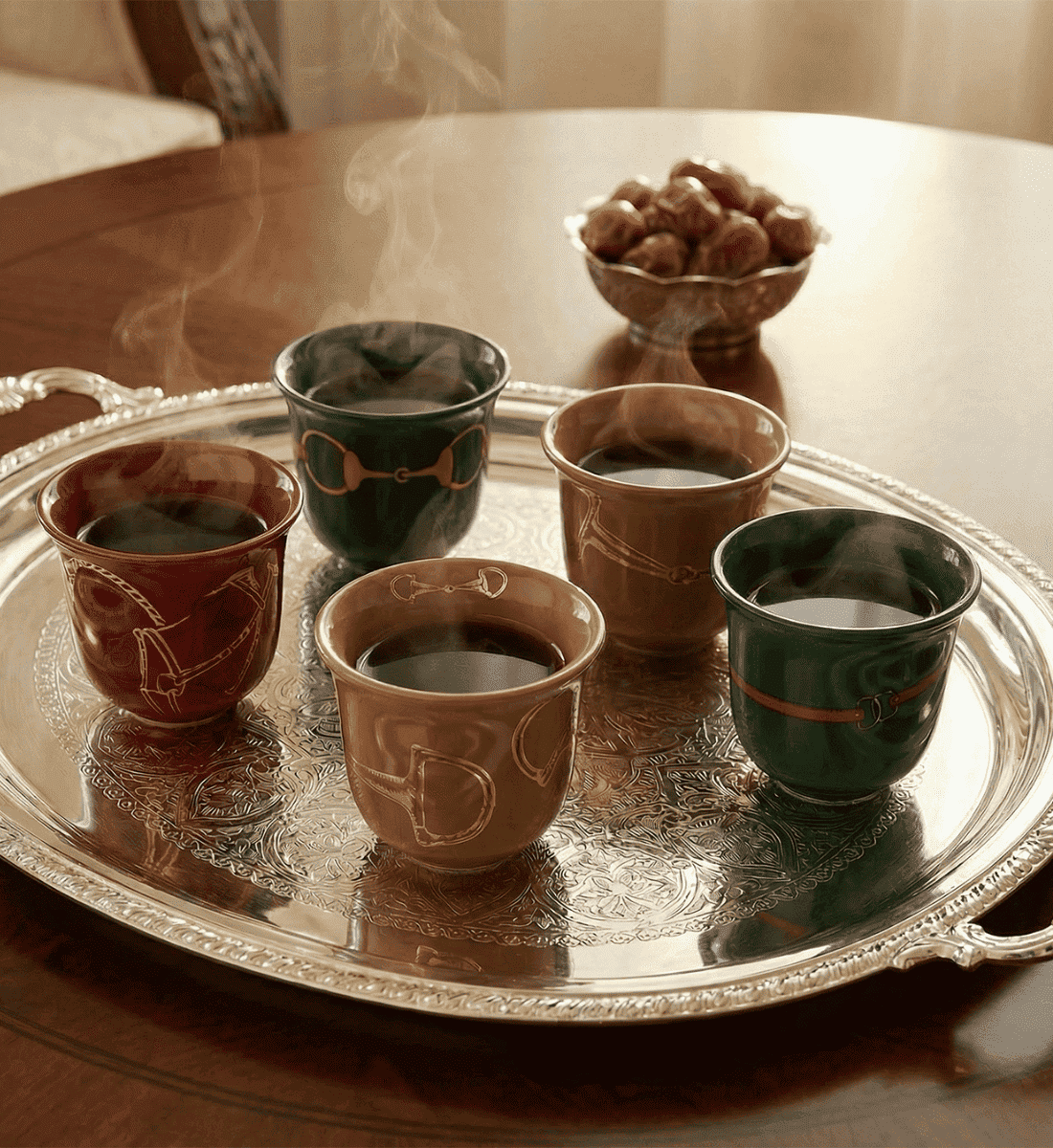 Fares Arabic Coffee Cups Set of 6