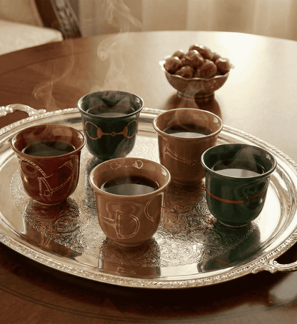 Fares Arabic Coffee Cups Set of 6