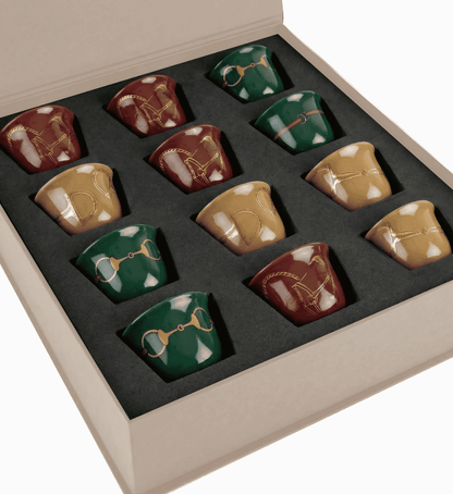 Fares Arabic Coffee Cups Set of 12