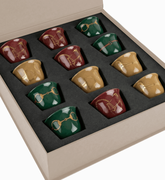 Fares Arabic Coffee Cups Set of 12