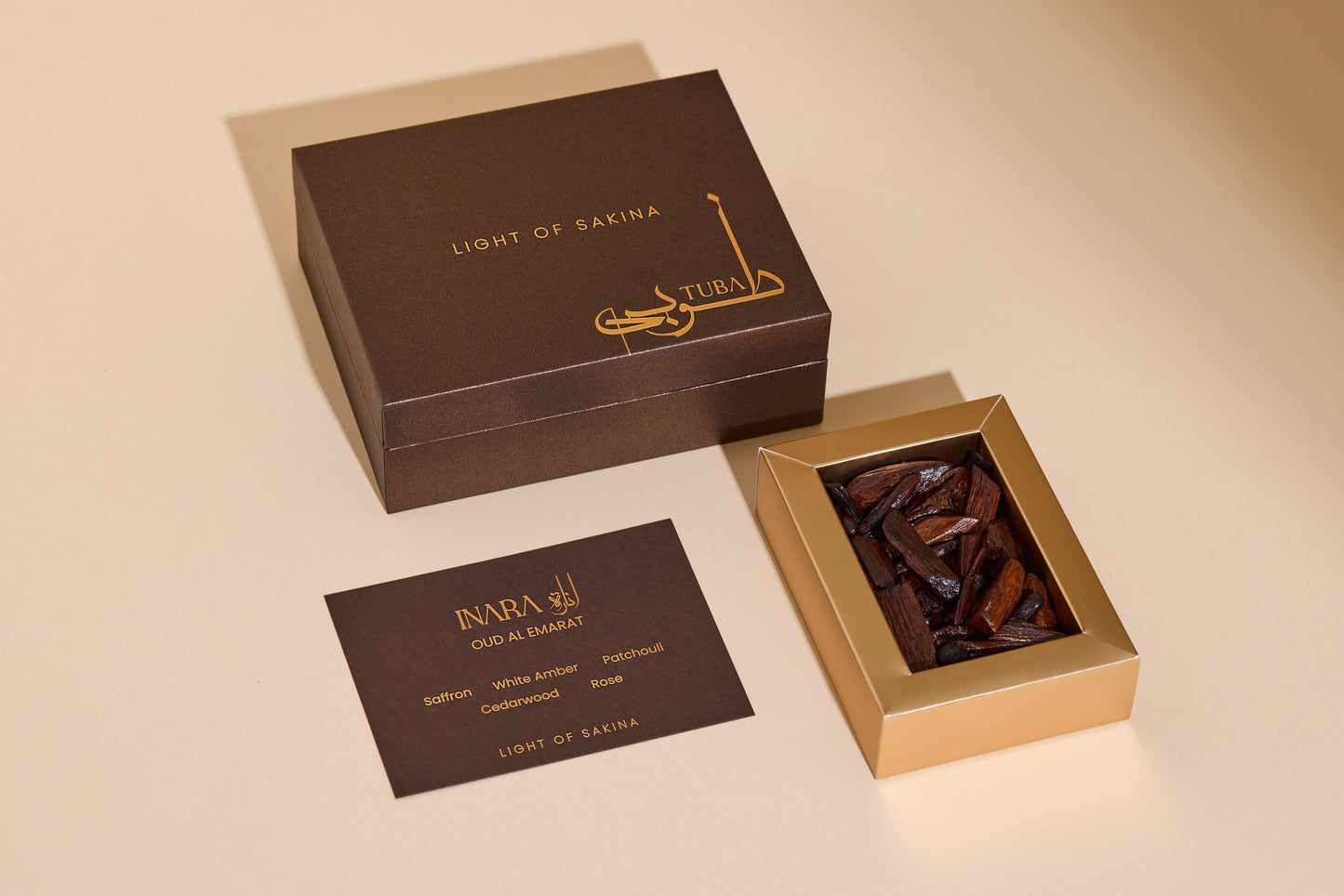 Tuba Inara Bakhour Incense Gift Box