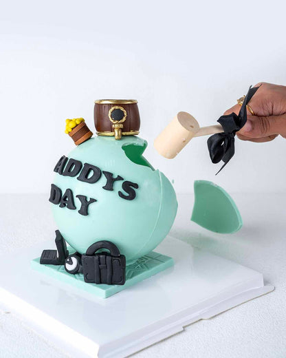 Father's Day Smash Ball Chocolate Gift by NJD