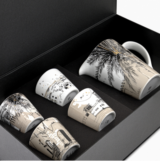 Naseem S/4 Cups & Jug