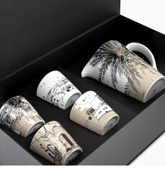 Naseem S/4 Cups & Jug