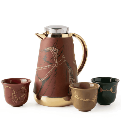 Fares Arabic Coffee Cups & Dallah Gift Set