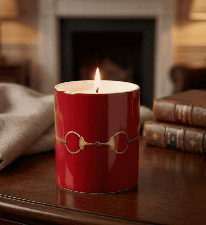 Fares Oud Wood Candle Red - 150g