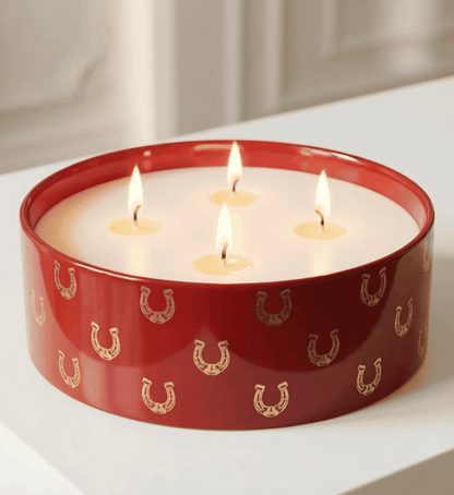 Fares Oud Wood Candle Red - 1000g