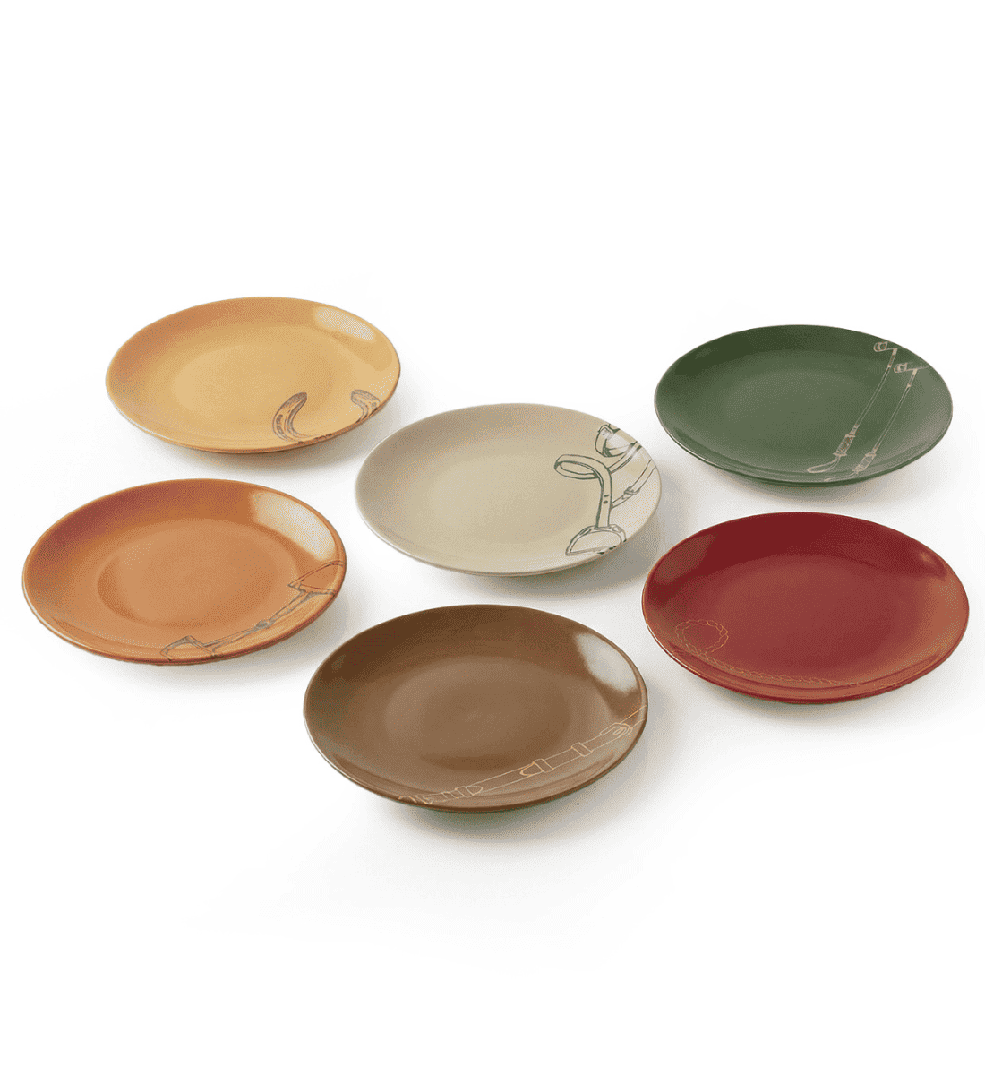Fares Dessert Plates Gift Set of 6