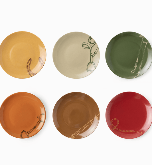 Fares Dessert Plates Gift Set of 6