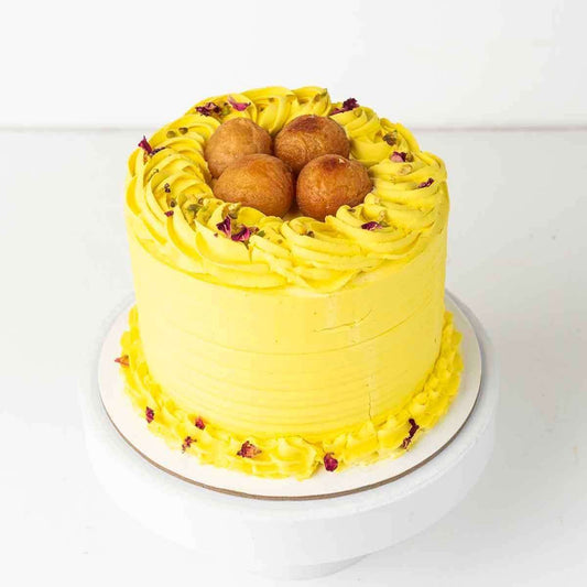 Gulab Jamun Cake
