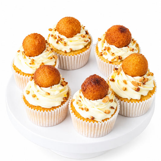 Gulab Jamun Cupcake