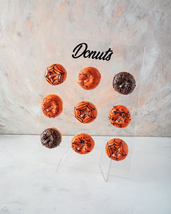 Halloween Donut Wall