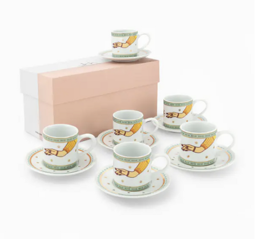Hessa's S/6 Espresso Cups