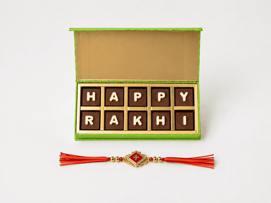 Happy Rakhi Chocolates by NJD