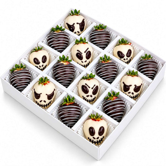 Jack Skellington Strawberries by NJD