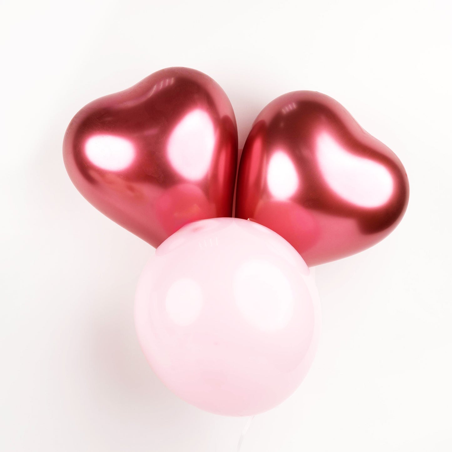 Love Bloom Cupcake Set with Flowers and Balloons