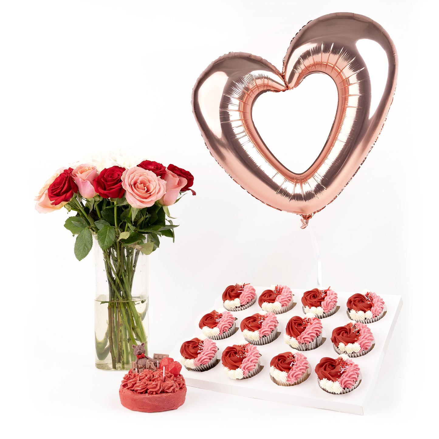 Rose Love Cupcake Bundle