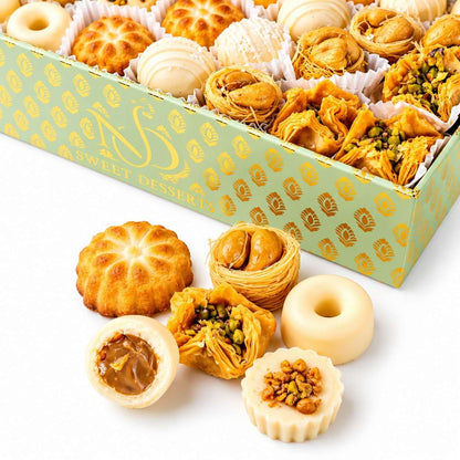 Luxury Assorted Arabic Desserts Arrangement