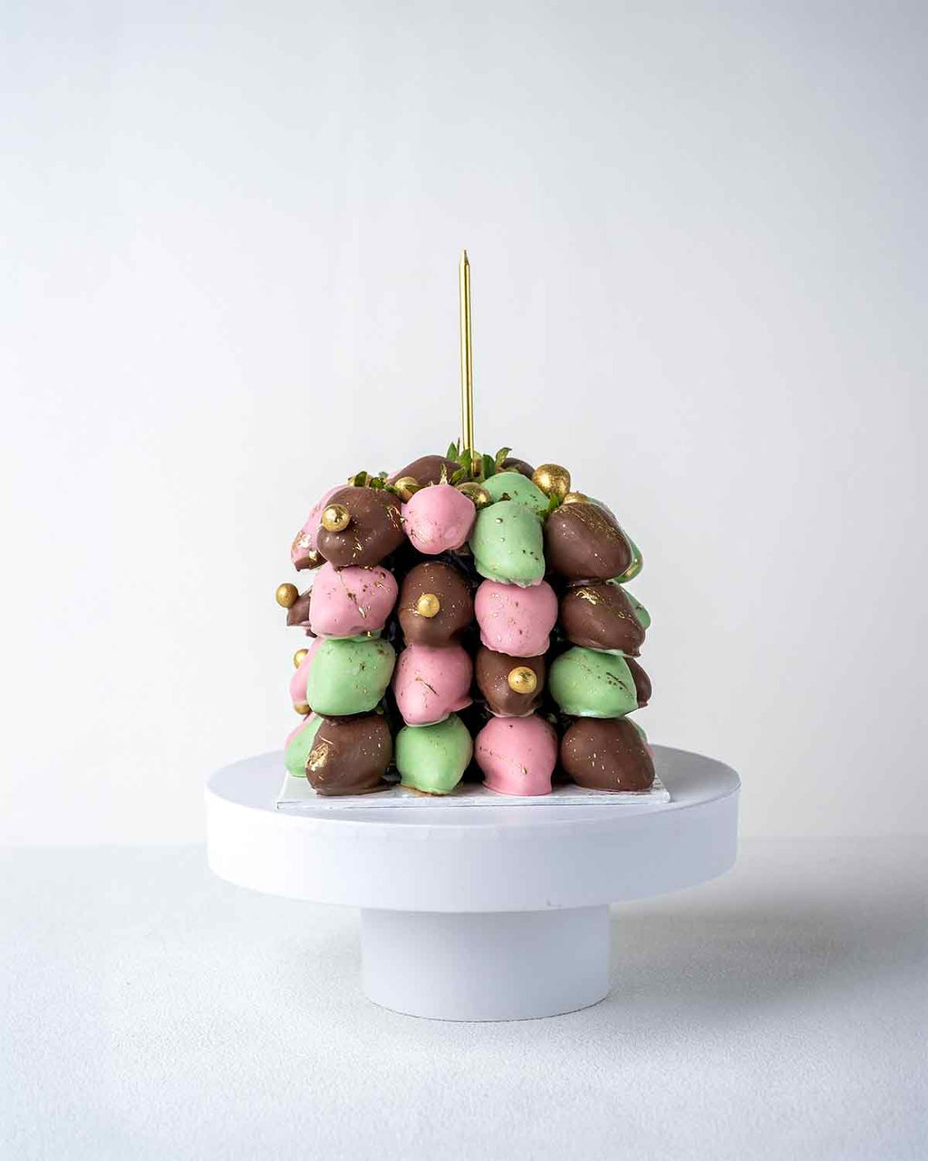 64 Chocolate Strawberries Cube by Cravings Café