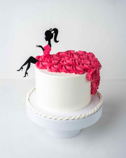 The Pink Trail Cake by Cravings Cafe