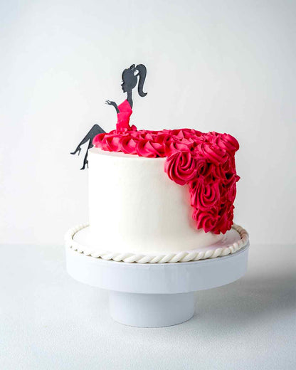 The Pink Trail Cake by Cravings Cafe