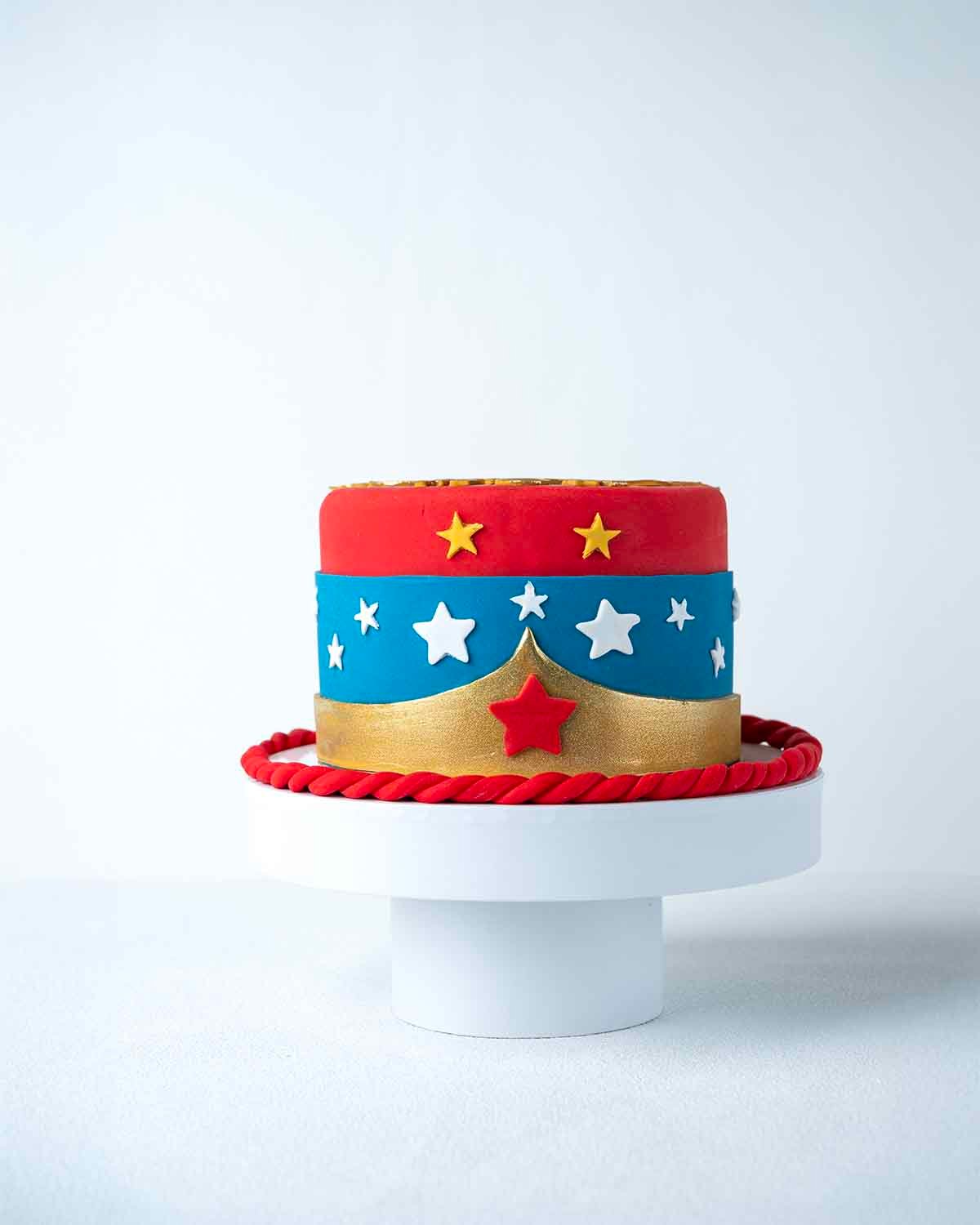 Wonder Women Cake by Cravings Café