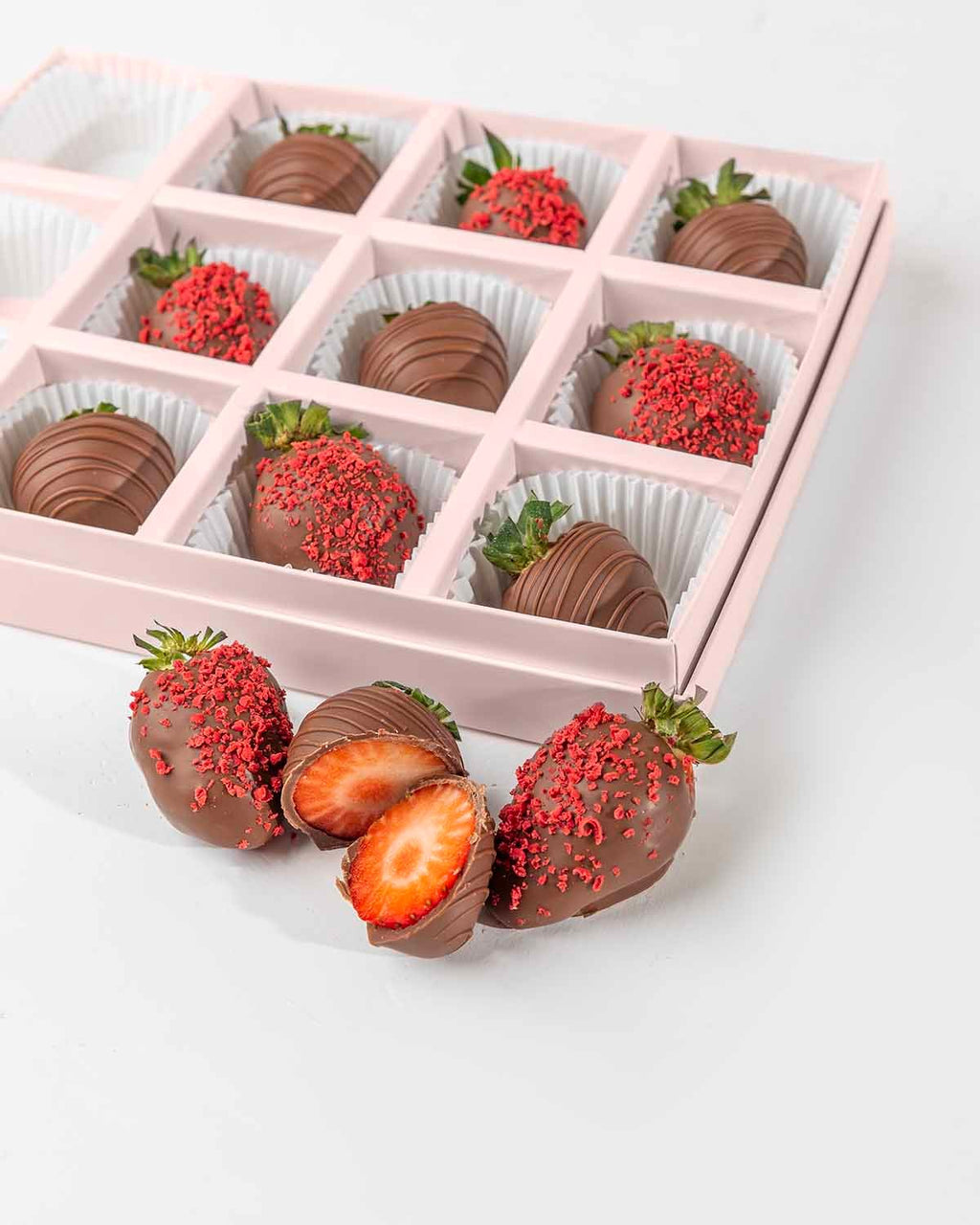 Milk chocolate Strawberries '24 Collection by NJD