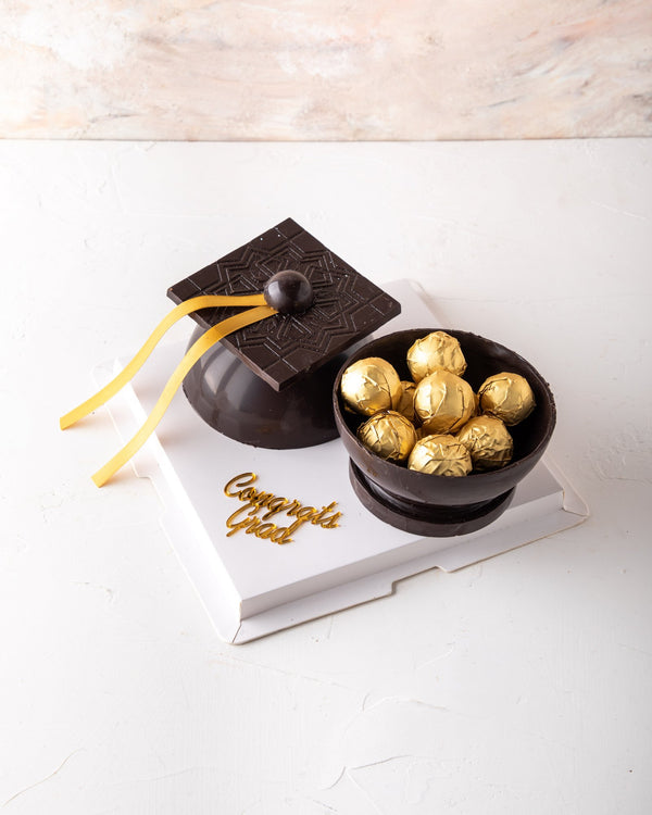 3D Chocolate Graduation Hat by NJD