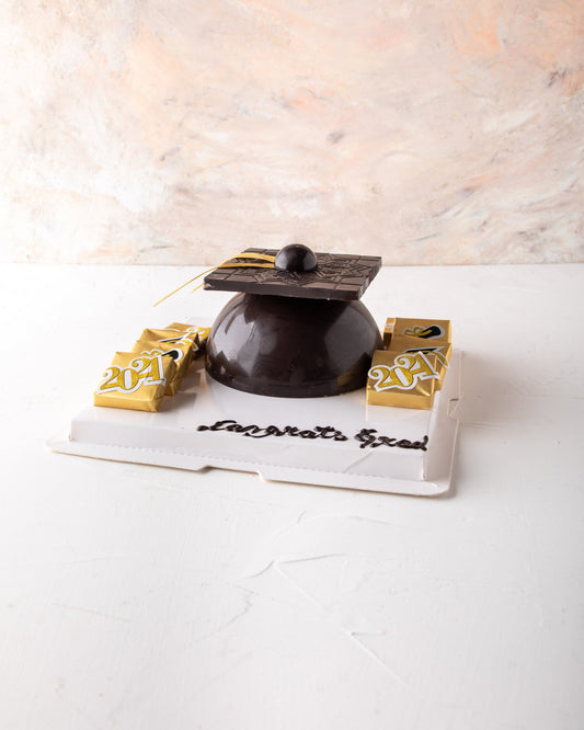 Chocolate Graduation Hat by NJD