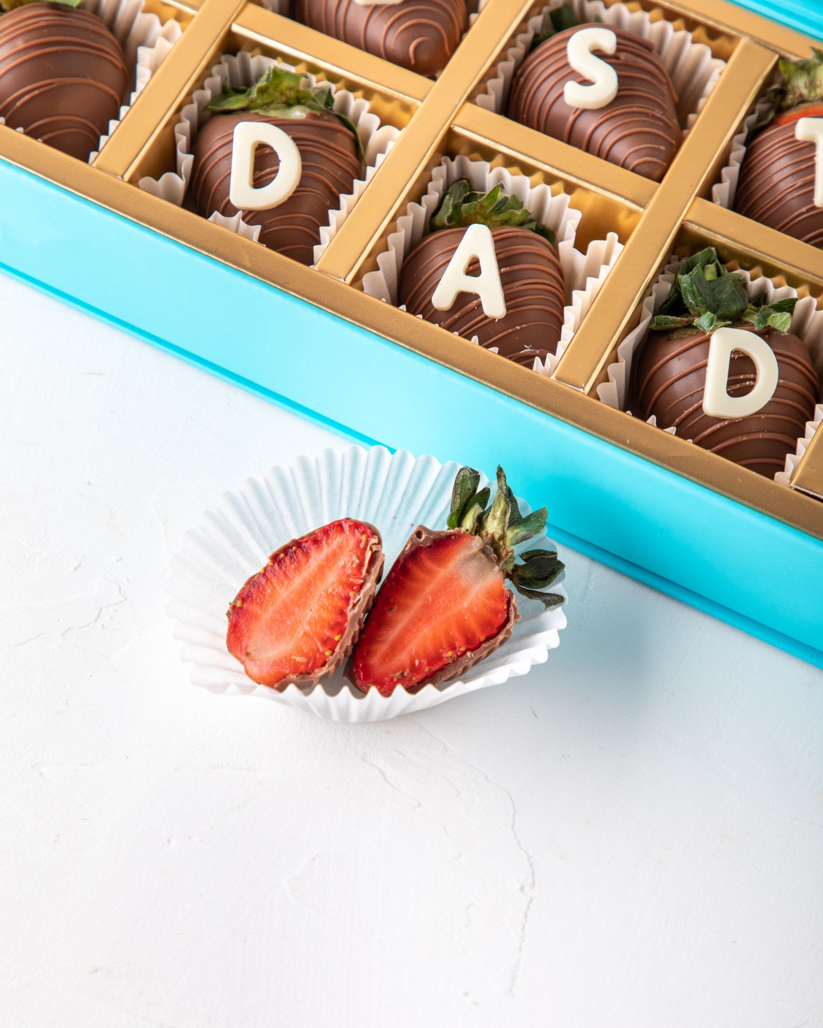 Best Dad Chocolate Strawberries by NJD