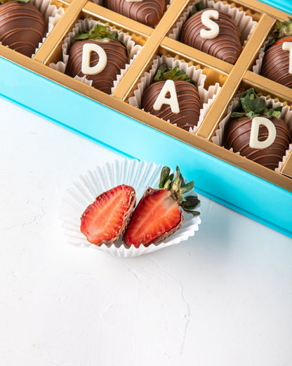Best Dad Chocolate Strawberries by NJD